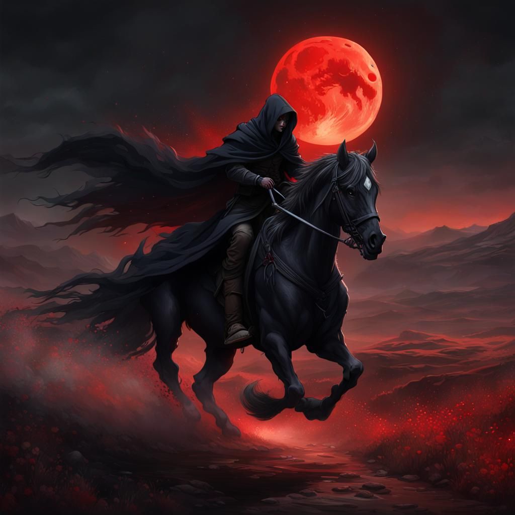 The black gown rider
