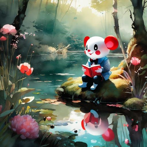 AI Creates Image of Mr. Mime