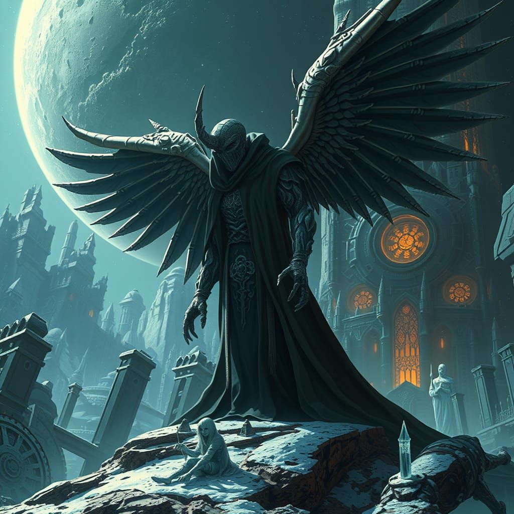 Solemn Dwemer Automaton Guides Fallen Snow Elves Beyond the ...