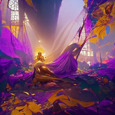 Dark Fantasy Art in Hyperdetailed Style