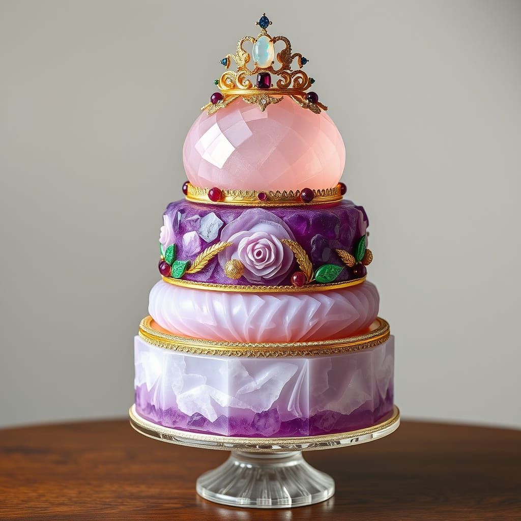 Gemstone Cake Fit for Royalty