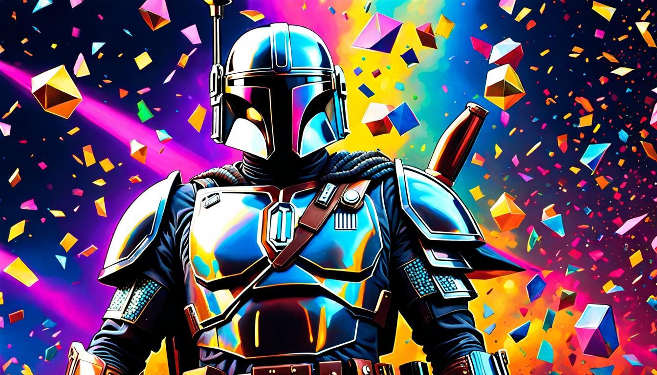 Mandalorian Celebrates New Year!