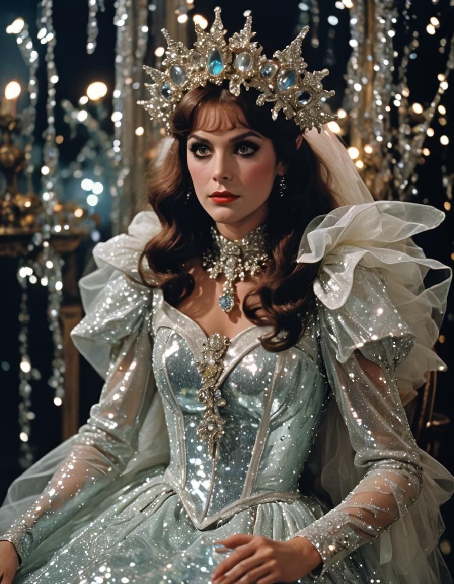 Surreal Dark Fantasy with Vaporwave Futuristic Cityscape