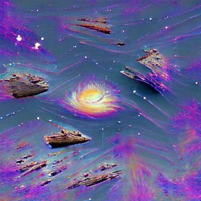 Spectacular Galaxy of Stars and Nebulae