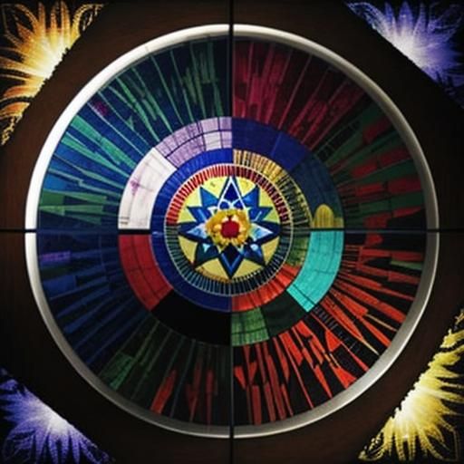 AI Generated Image of a Sacred Family