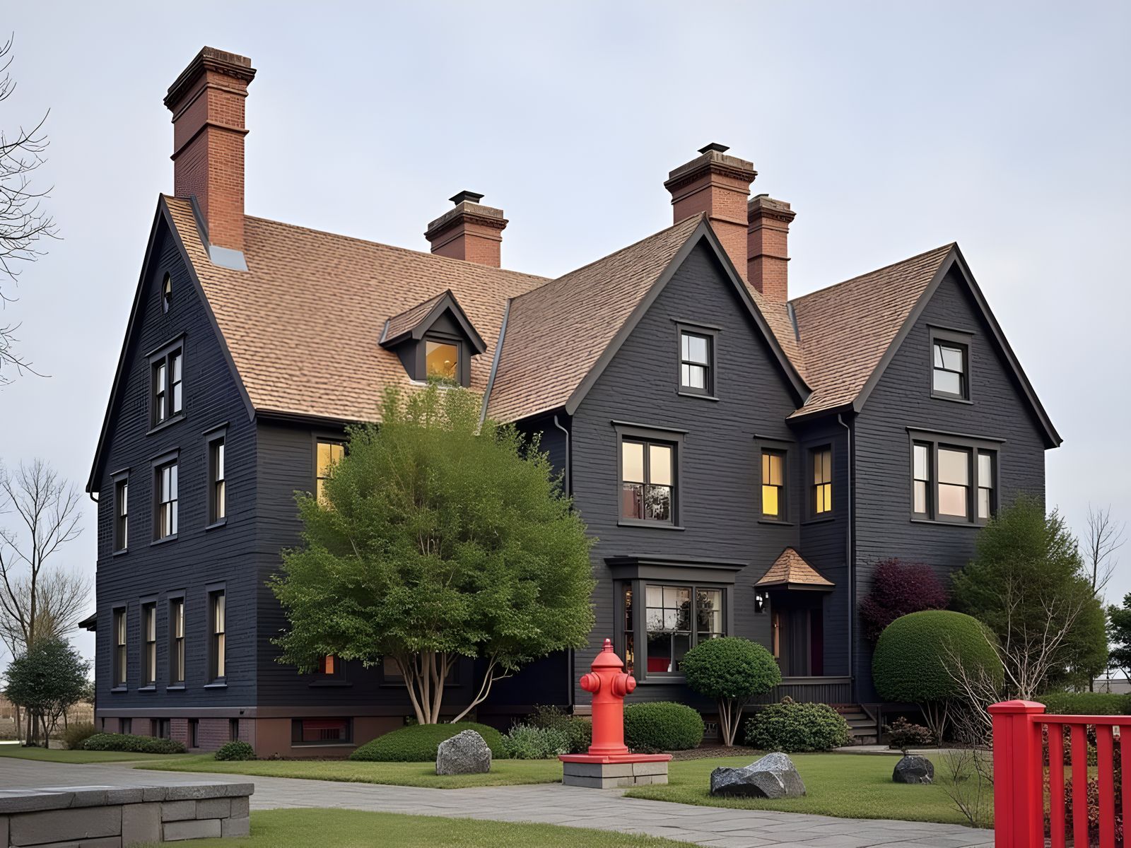 Classic Brick Home in a Peaceful Suburban Setting