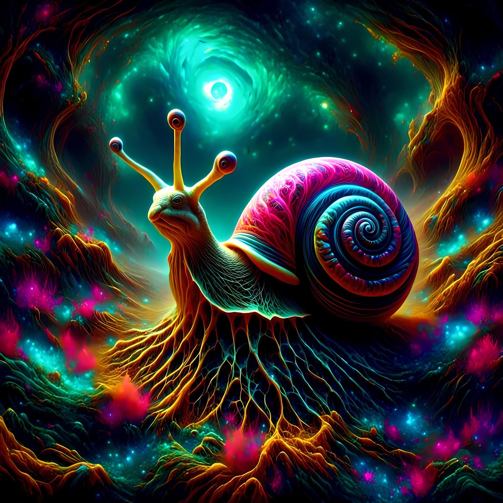 Surreal Snail
