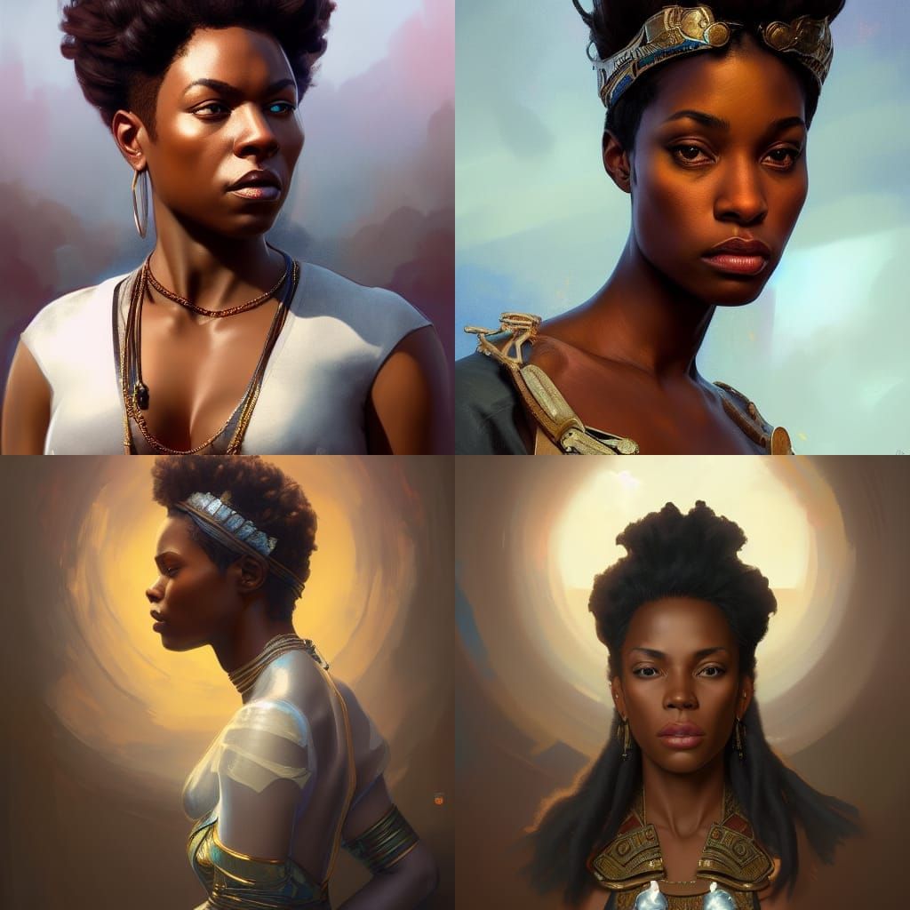 Portrait Study - Royalty