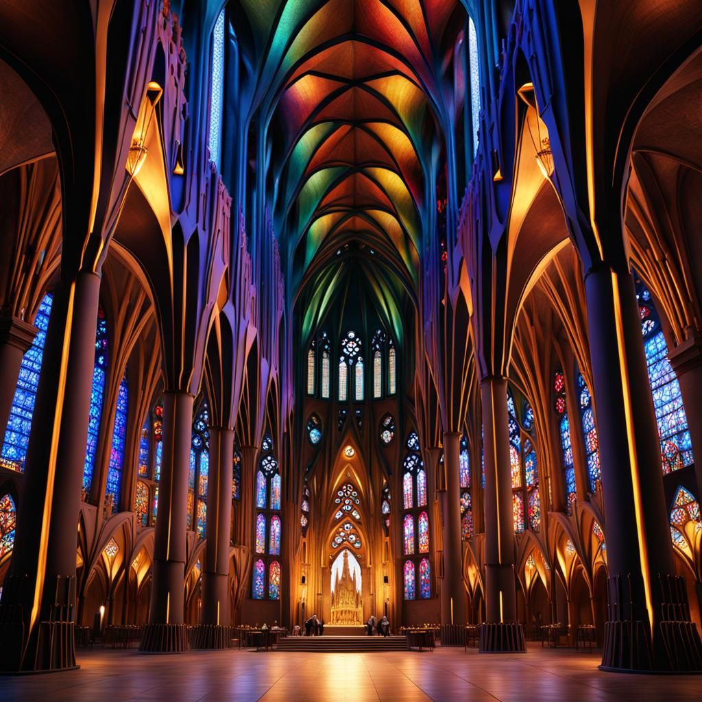 Sagrada Familia: Detailed Matte Painting