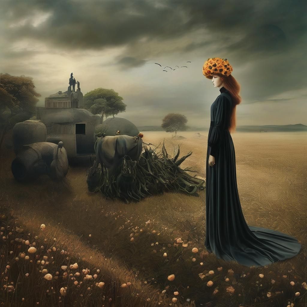 Persephone's Exile: A Surrealist Interpretation