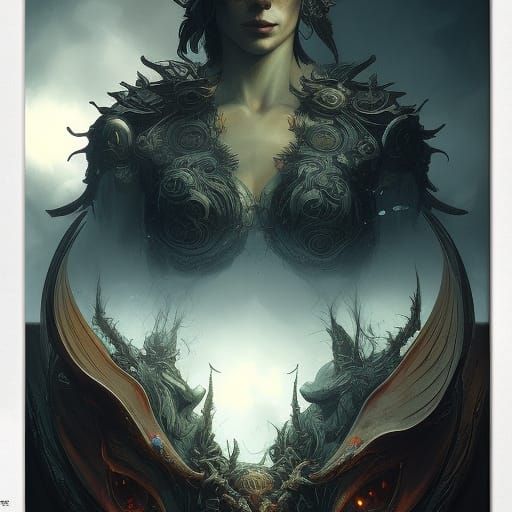 Unblinking Gaze: Dark Fantasy Art in Unreal Engine