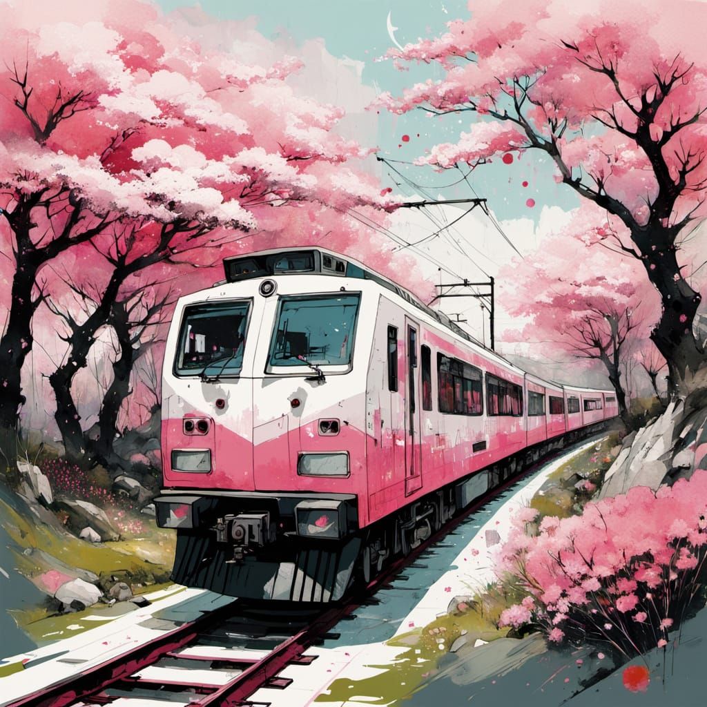 Le train rose