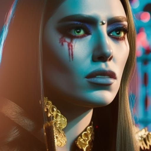 Horror Surrealism by Gustave Doré and Rutkowski