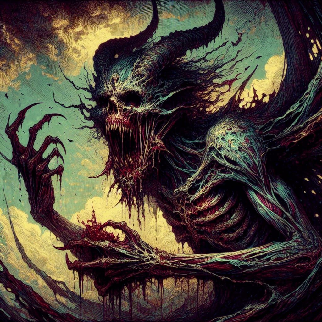 Vile Demon Lord of Cannibalism in Nefarious Style