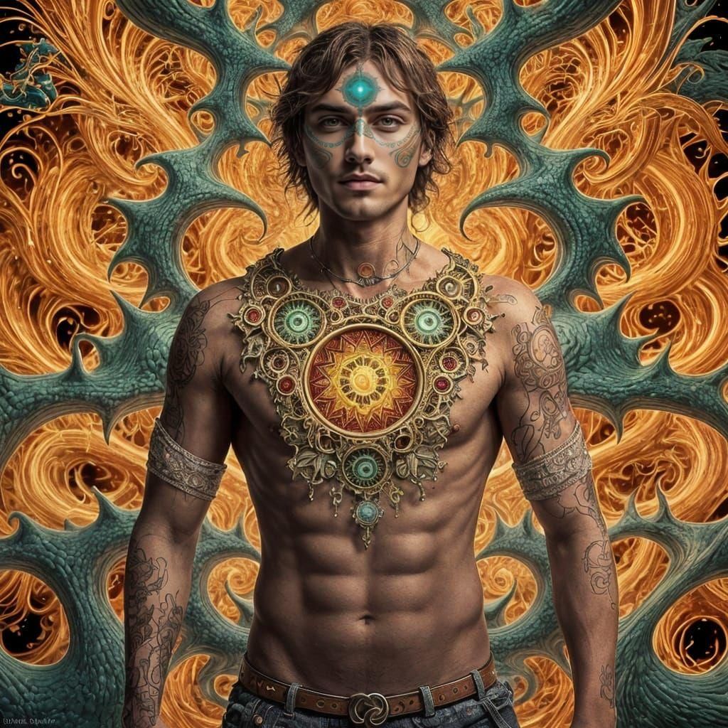 Fractals of Enlightenment: A Man's Journey Through Cosmic Vo...