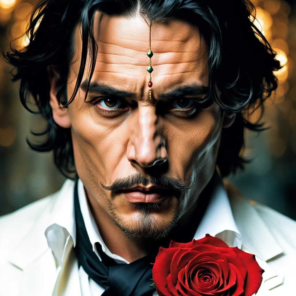 Don Juan de Marco Portrait in Baroque Style