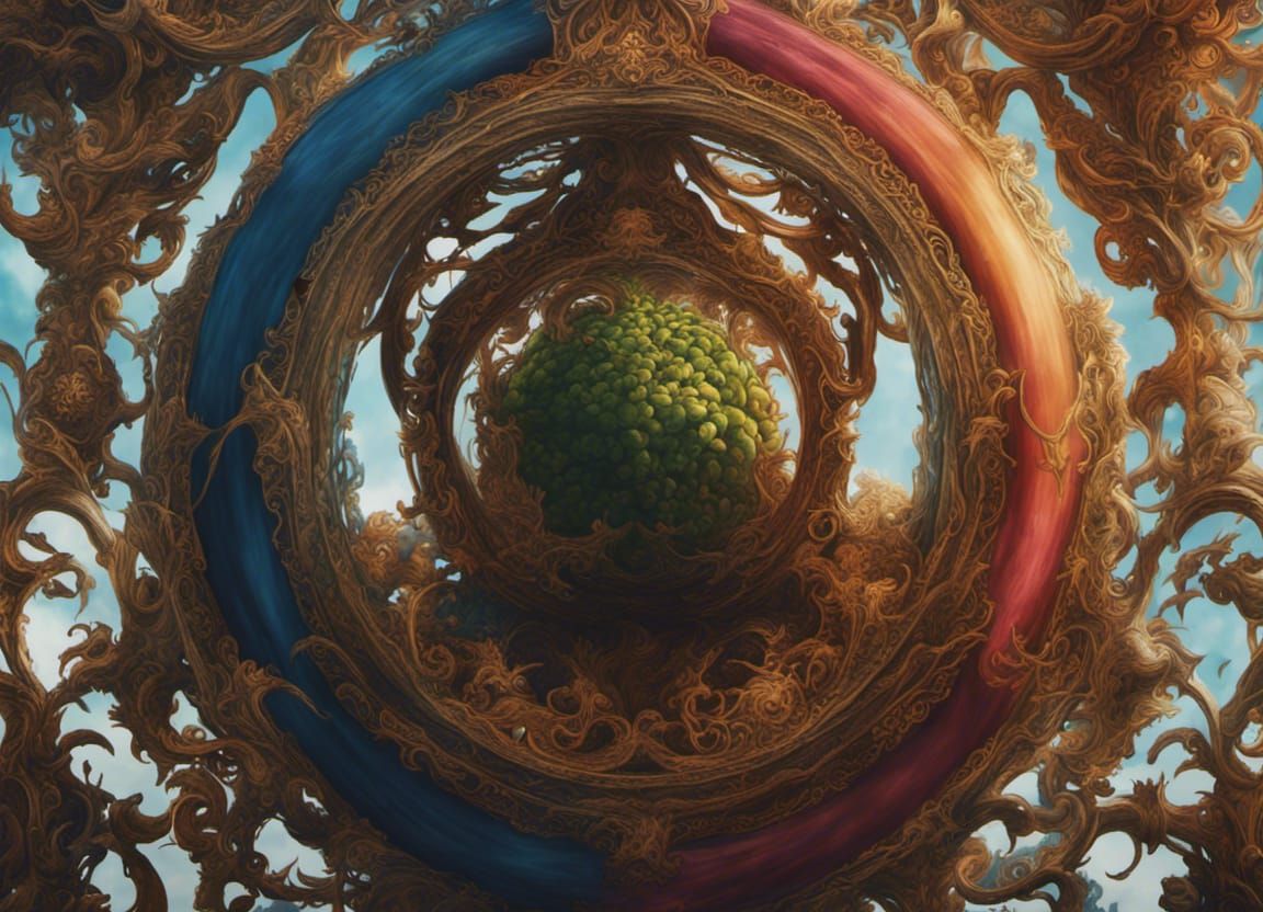 Lord of the Rings Ent in Gouache Style