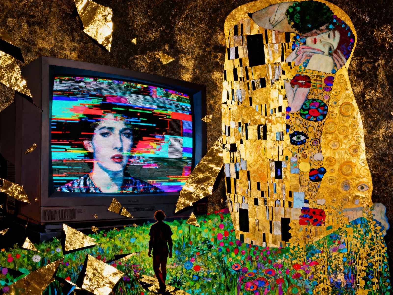 Paradoxical Screen Burn