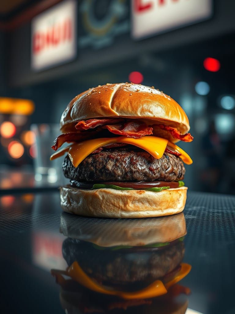 Luxury Burger as High-Performance Art