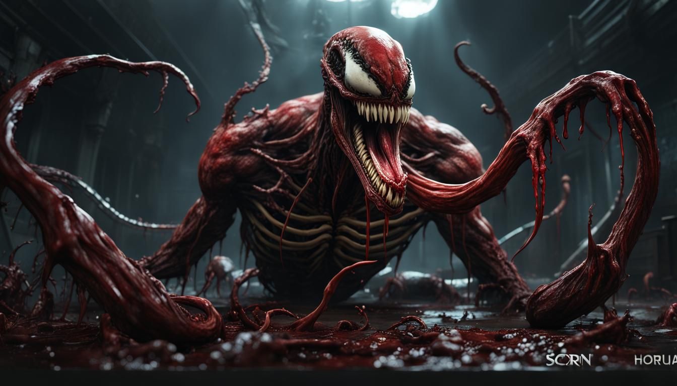 Horrific Alien Symbiote of Bone and Blood