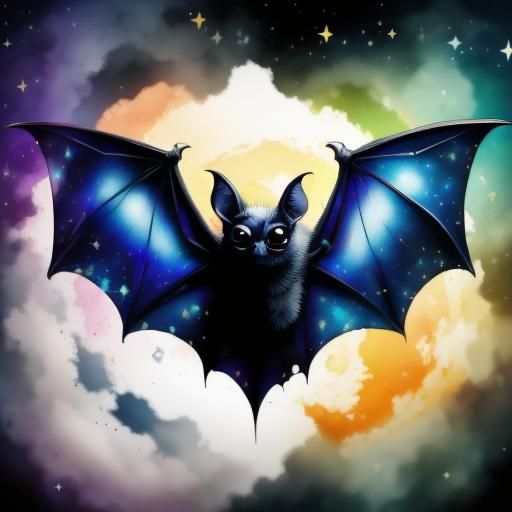 Hyperrealistic Cute Bat in 8k Resolution