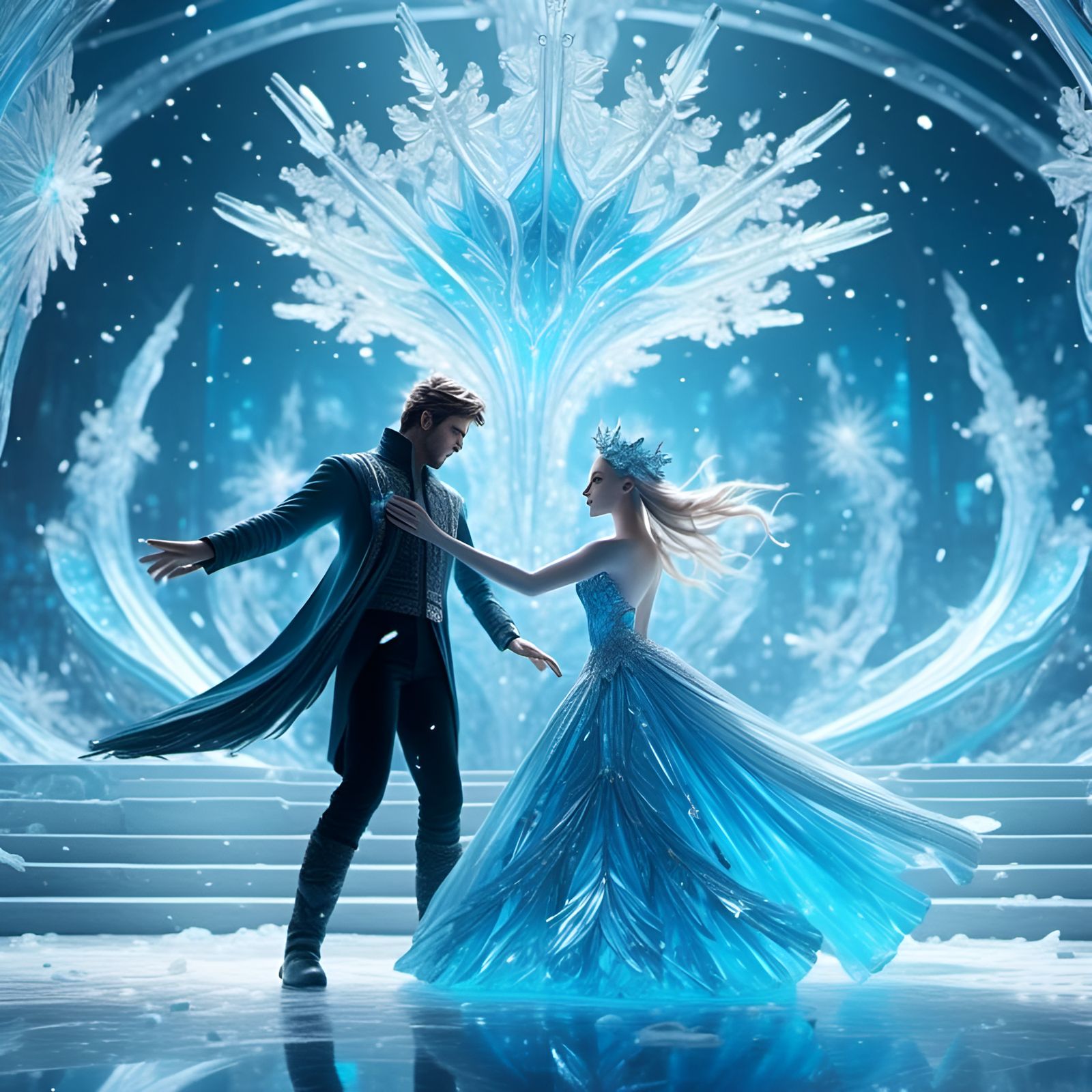 The Winter Solstice Ball at the Ice Palace