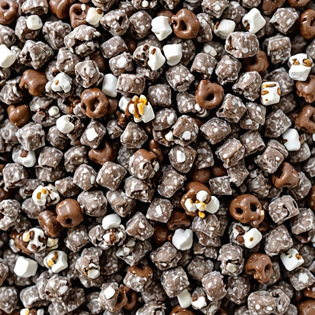 Delicious Double Chocolate Puppy Chow Popcorn Snack