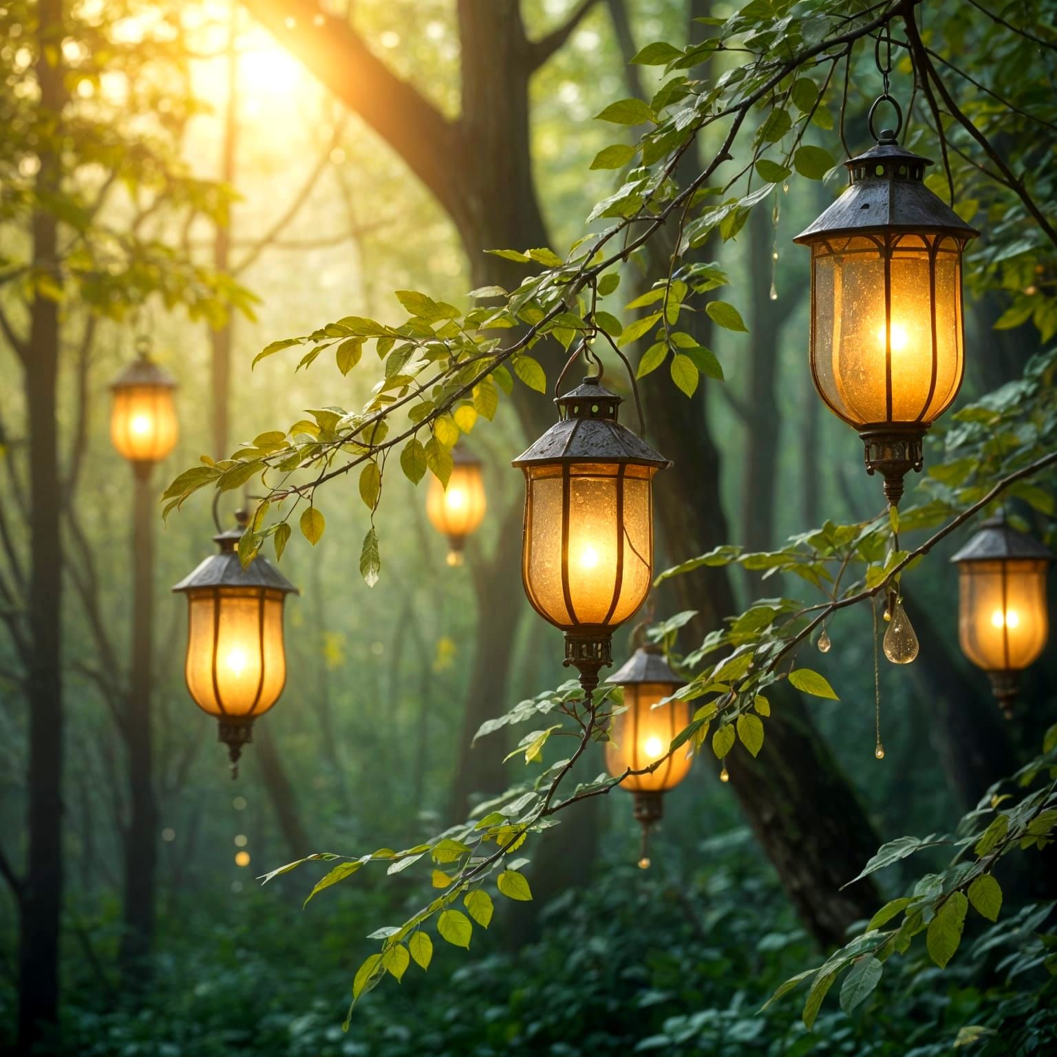 Forest Lanterns 21