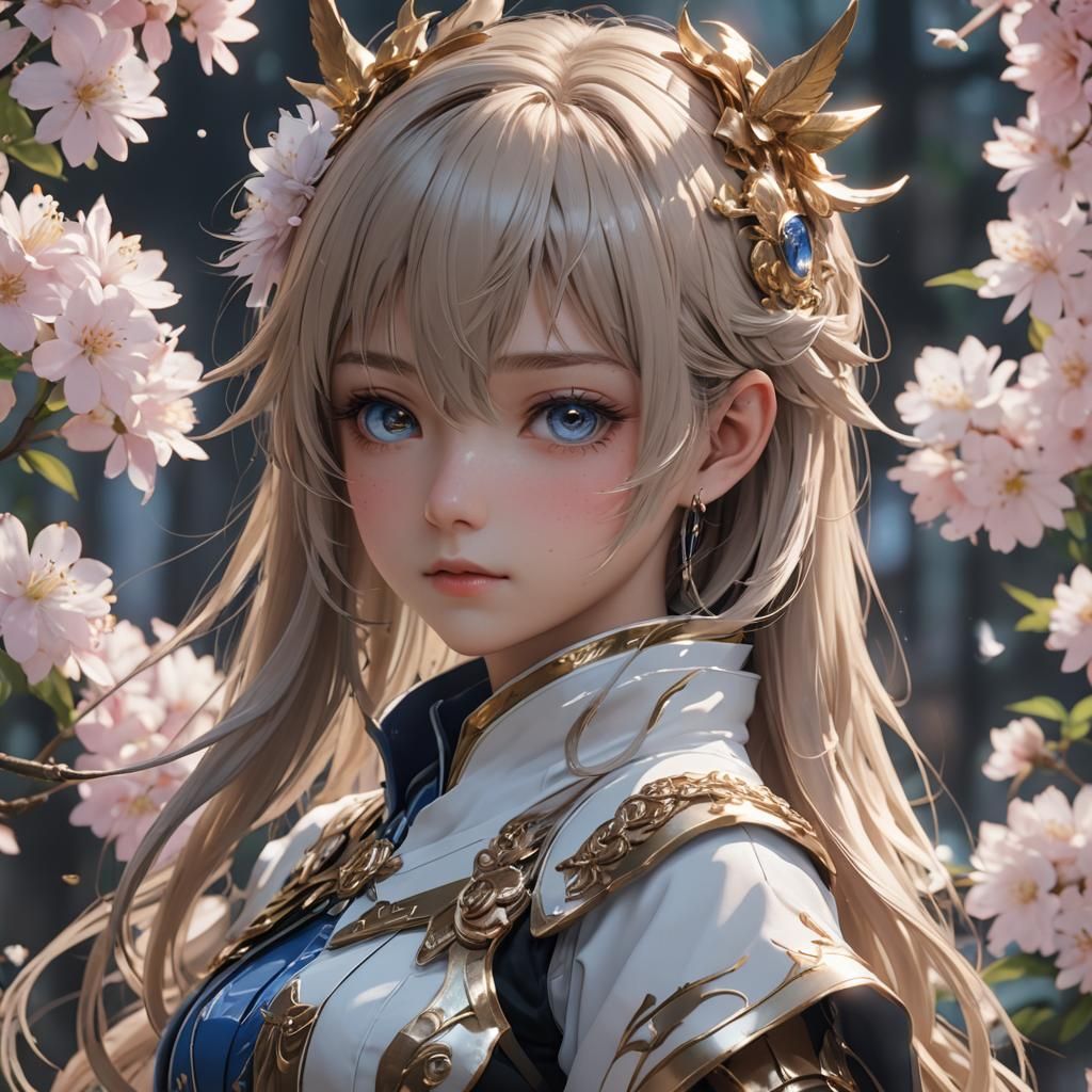 Perfect Anime Art Inspired by WLOP in 3D