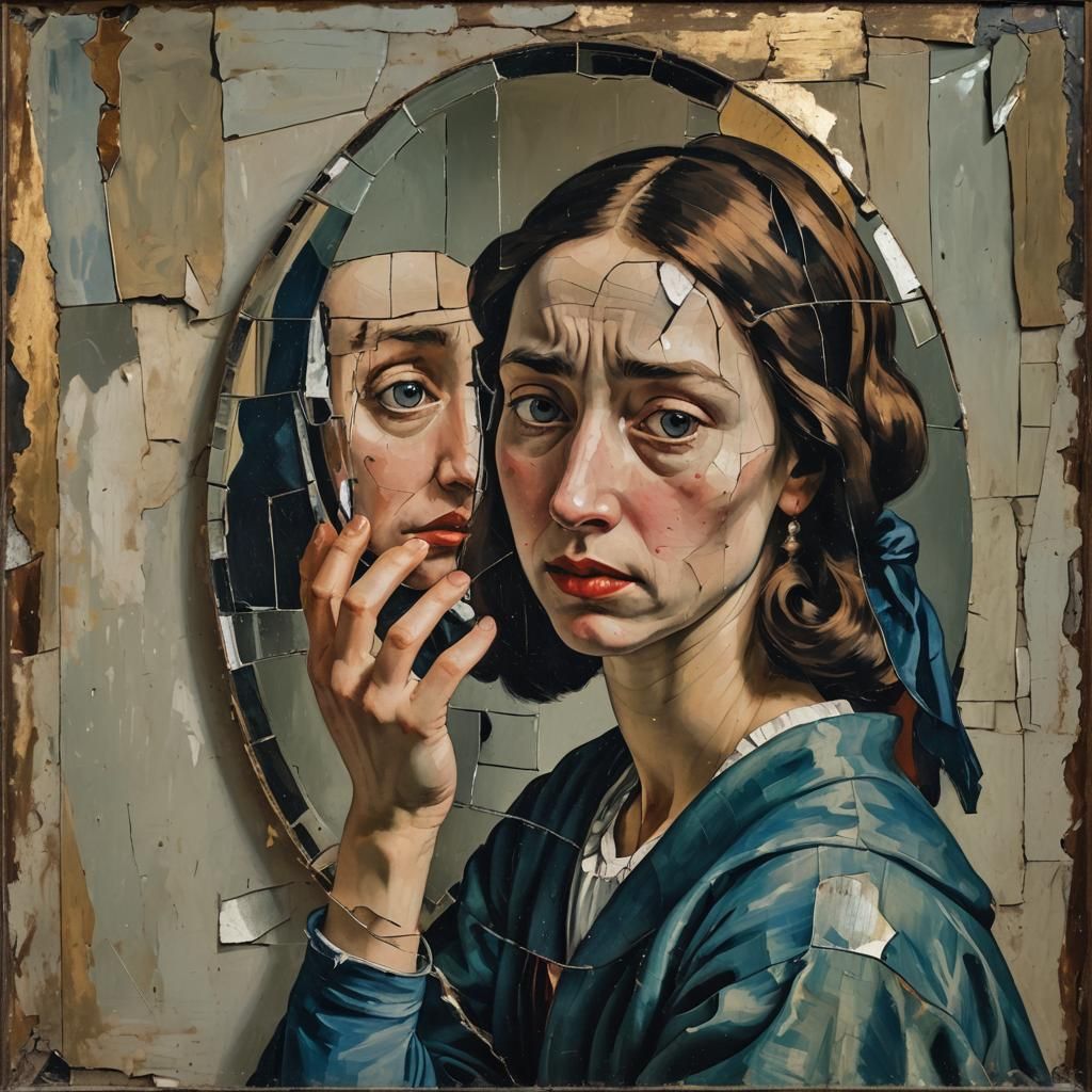 Woman's Grief Reflected: Classical and Modern Portraiture