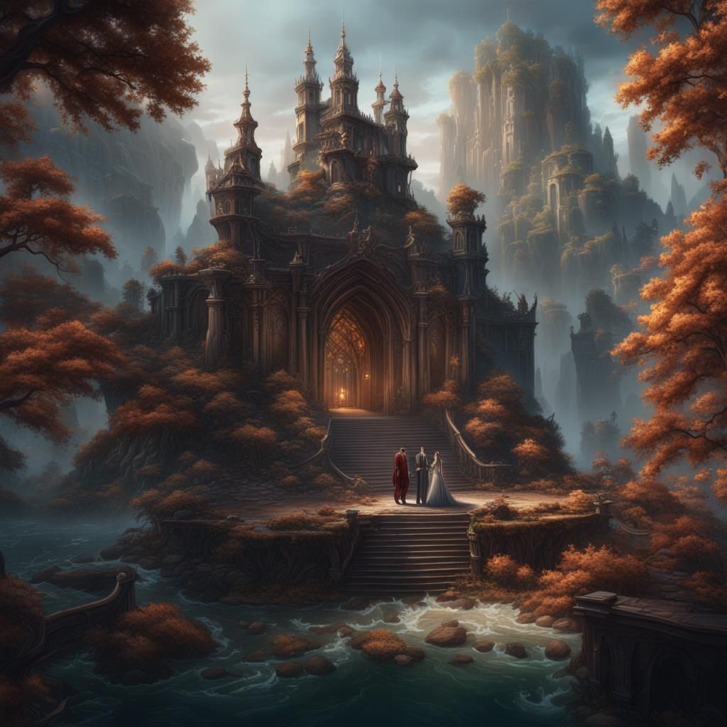 Fantastical Engagement in Deep Color: Matte Painting