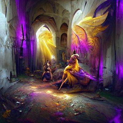 Angels of Light vs Demons in Dark Dungeon