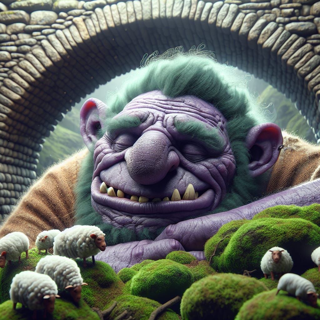 Sleeping Troll