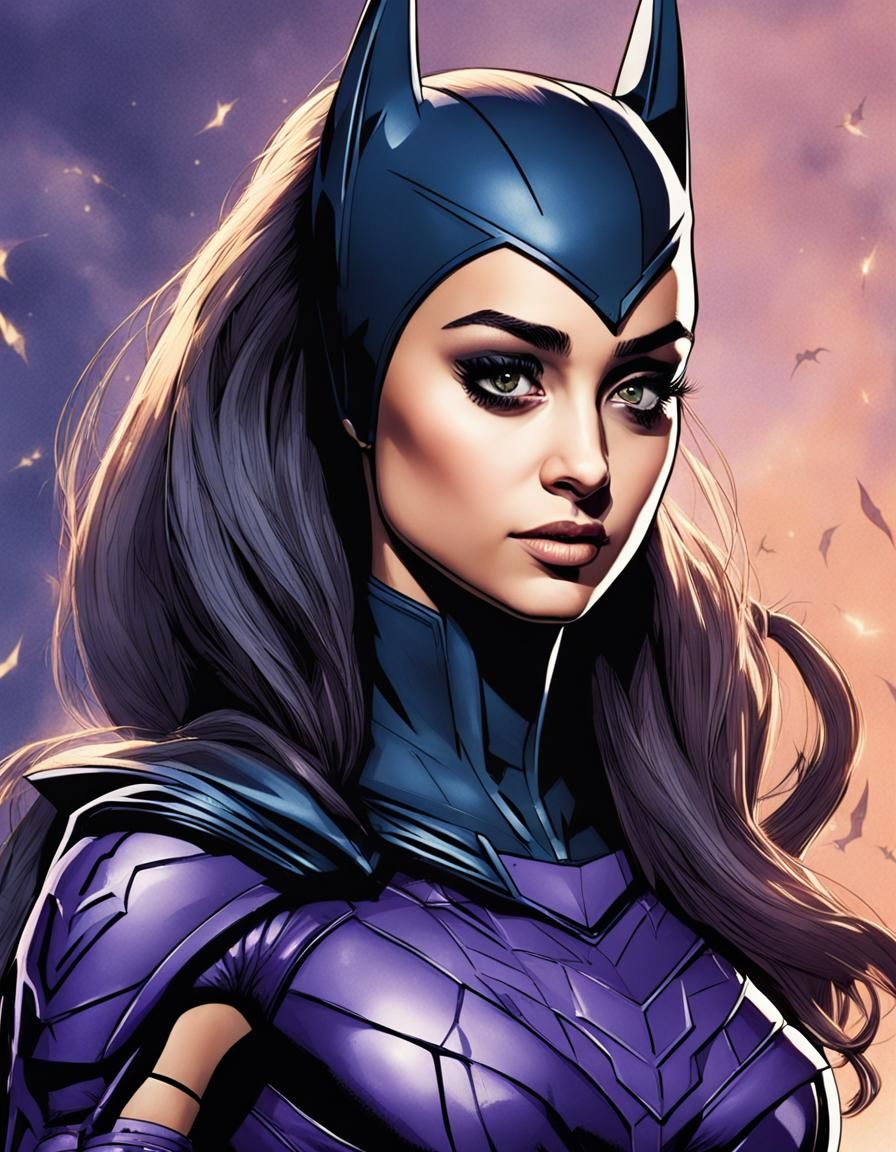The Huntress: Ariana Grande as DC Comics Superhero