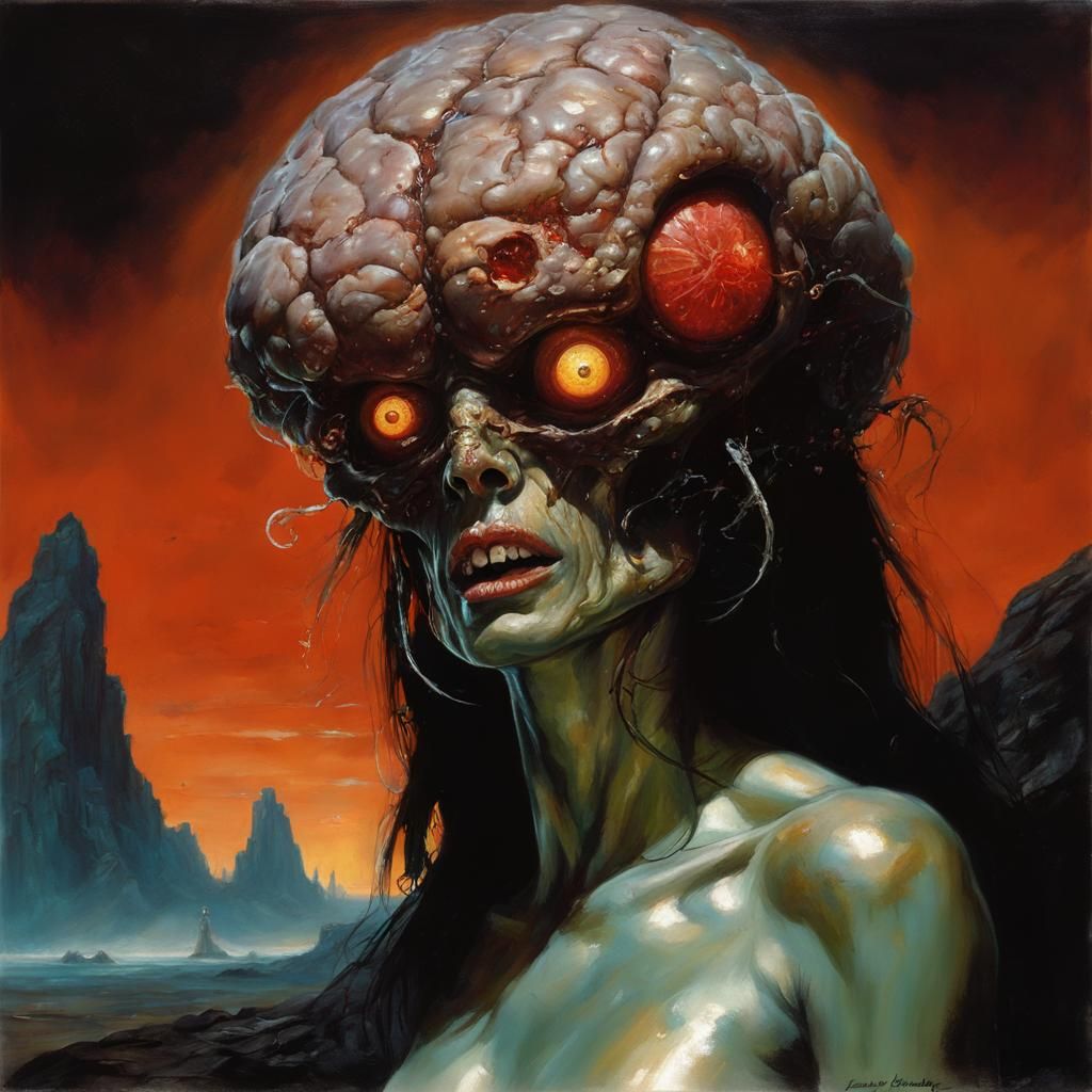 Parasitic Invasion: A Dark Fantasy Horror Concept