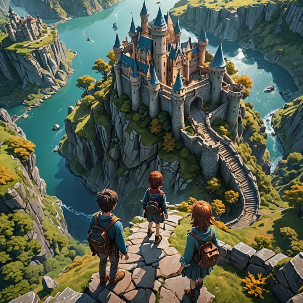 Children's Adventure in a Fantasy Kingdom
