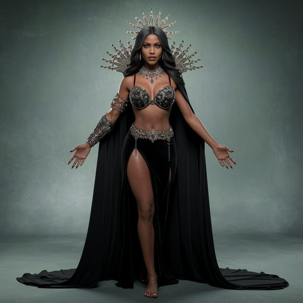 Akasha: Vampire Queen Portrait in 8K