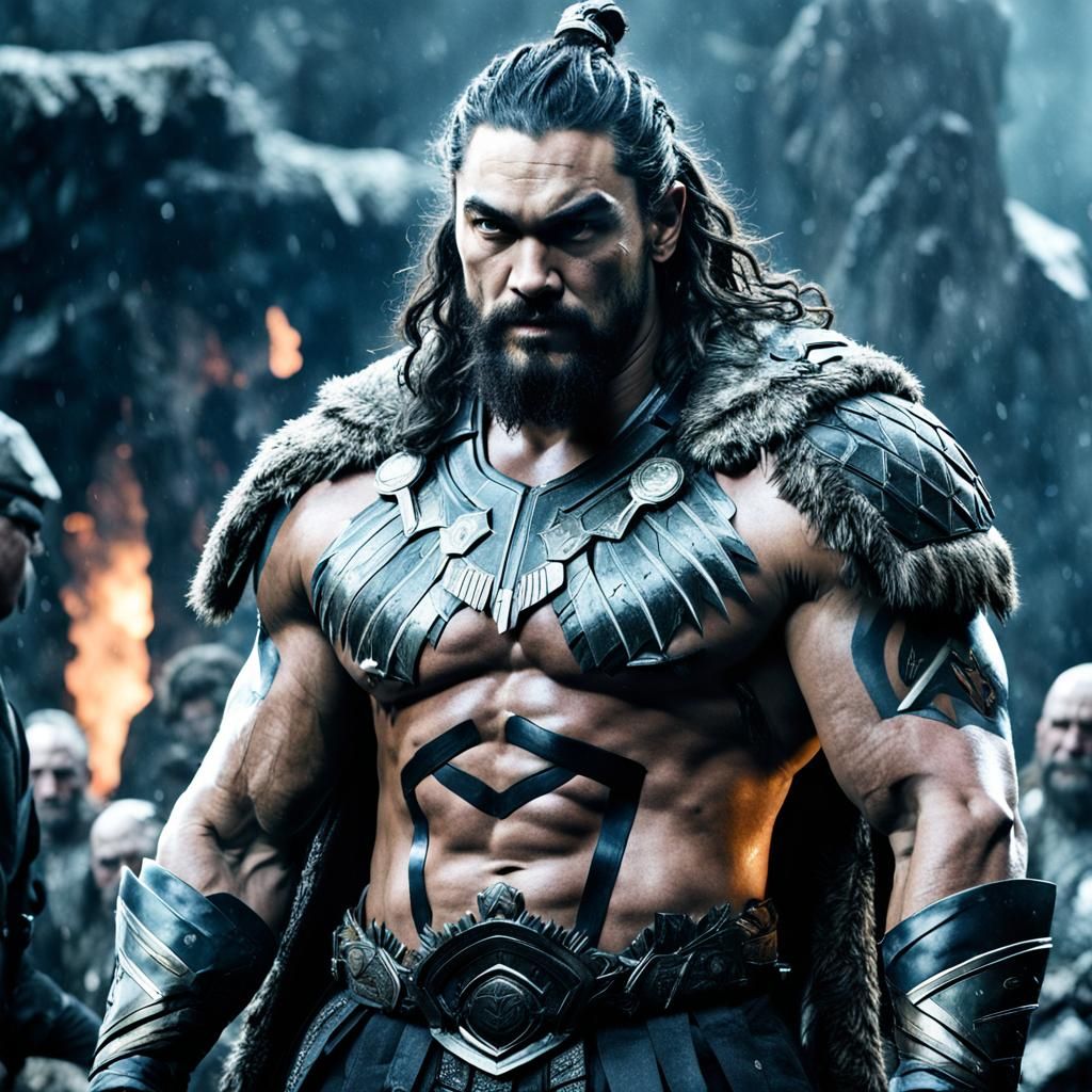 AI Portrait of Jason Momoa