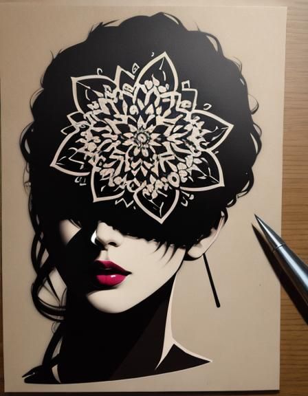 AI Generated Image of a Stencil