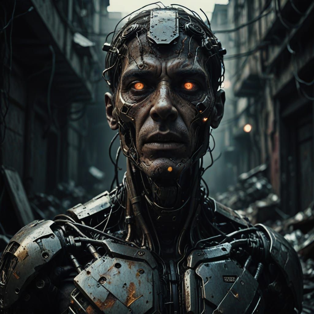 Cyborg Horror Emerges from Post-Apocalyptic Wasteland