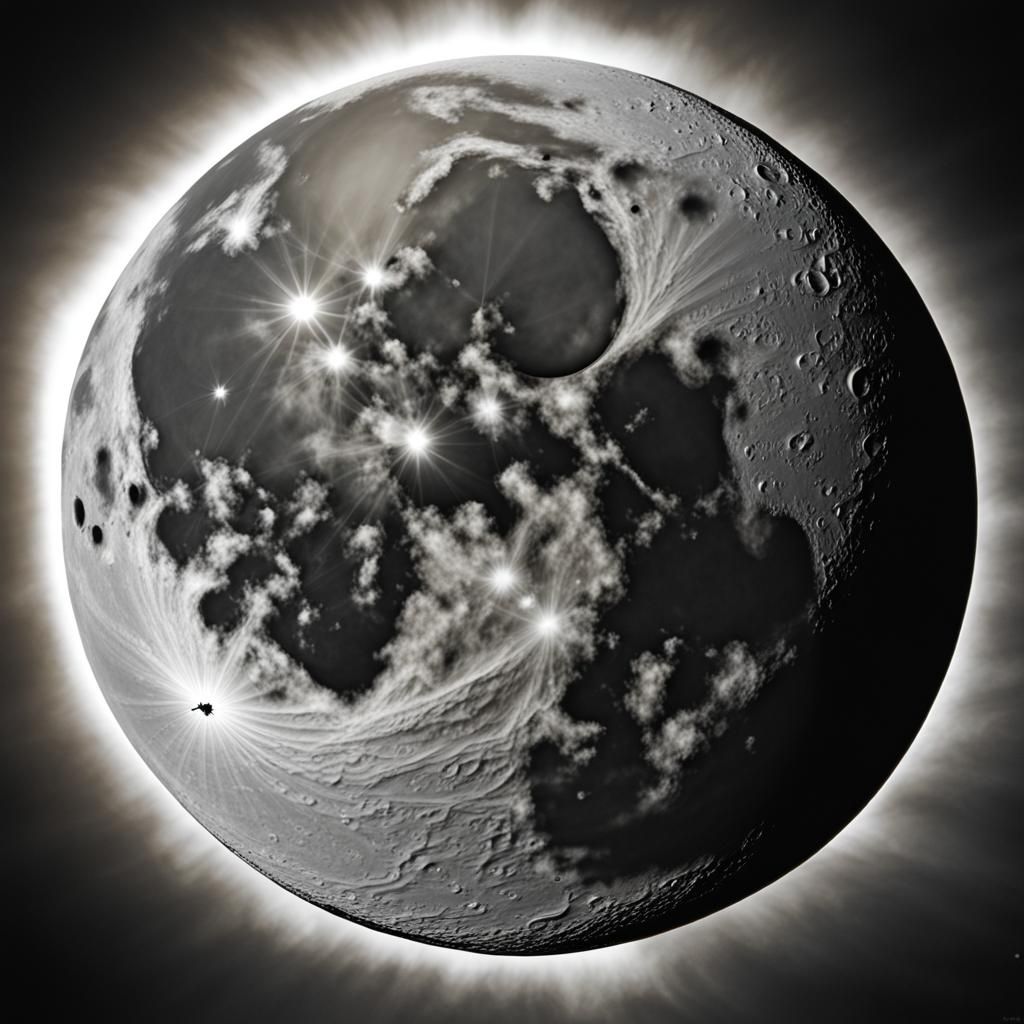Penumbral Lunar Eclipse Visualized