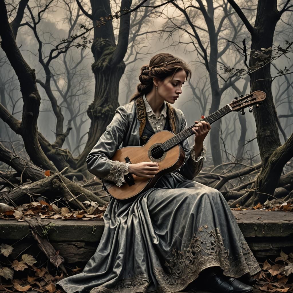 Hyperrealistic Silent Serenade in High Definition