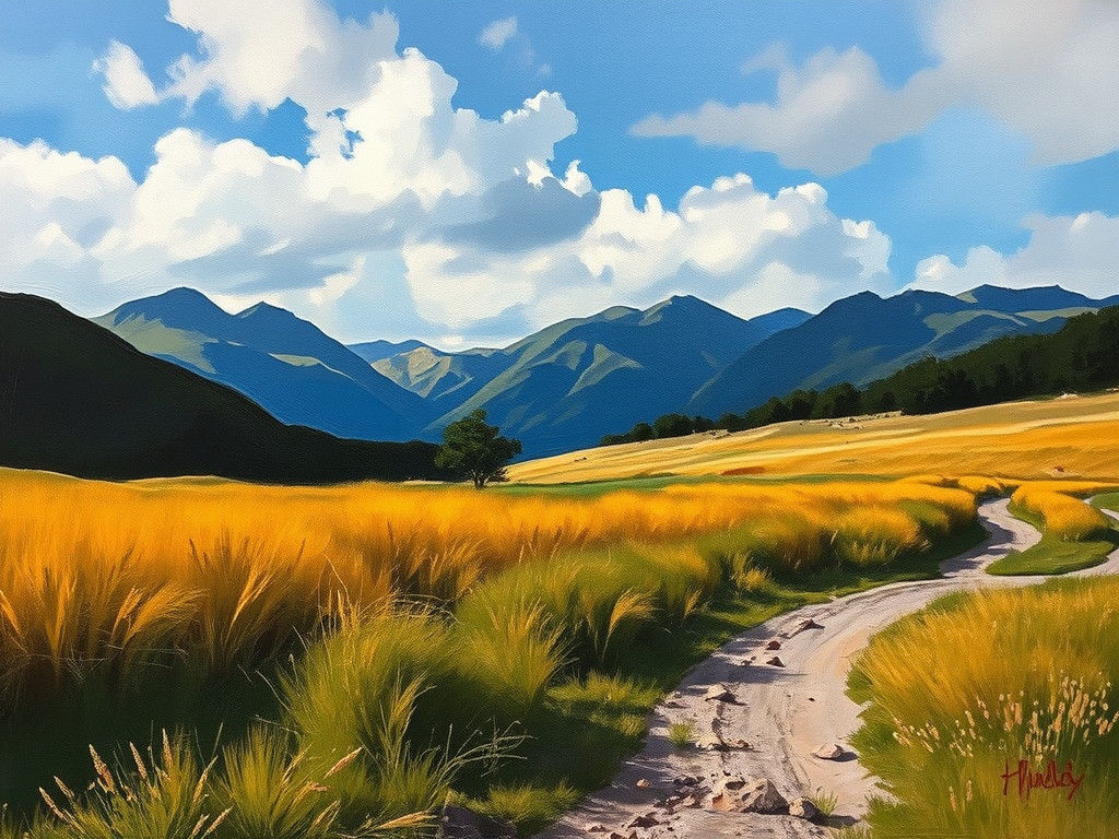 Realistic Oil Painting Inspired by Art History