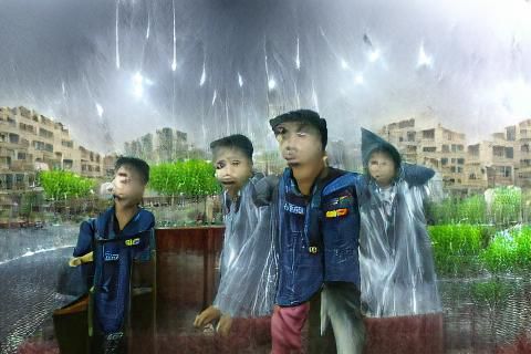 High-Intensity Rainfall Visualisation