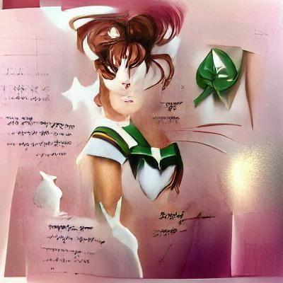 Sailor Jupiter Digital Painting Concept Art