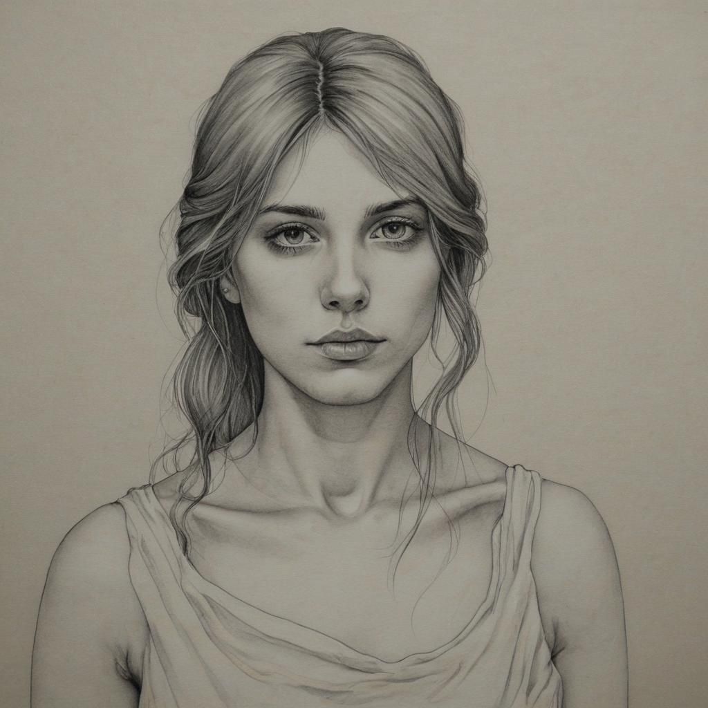 AI-Generated Painting From a Unique Prompt