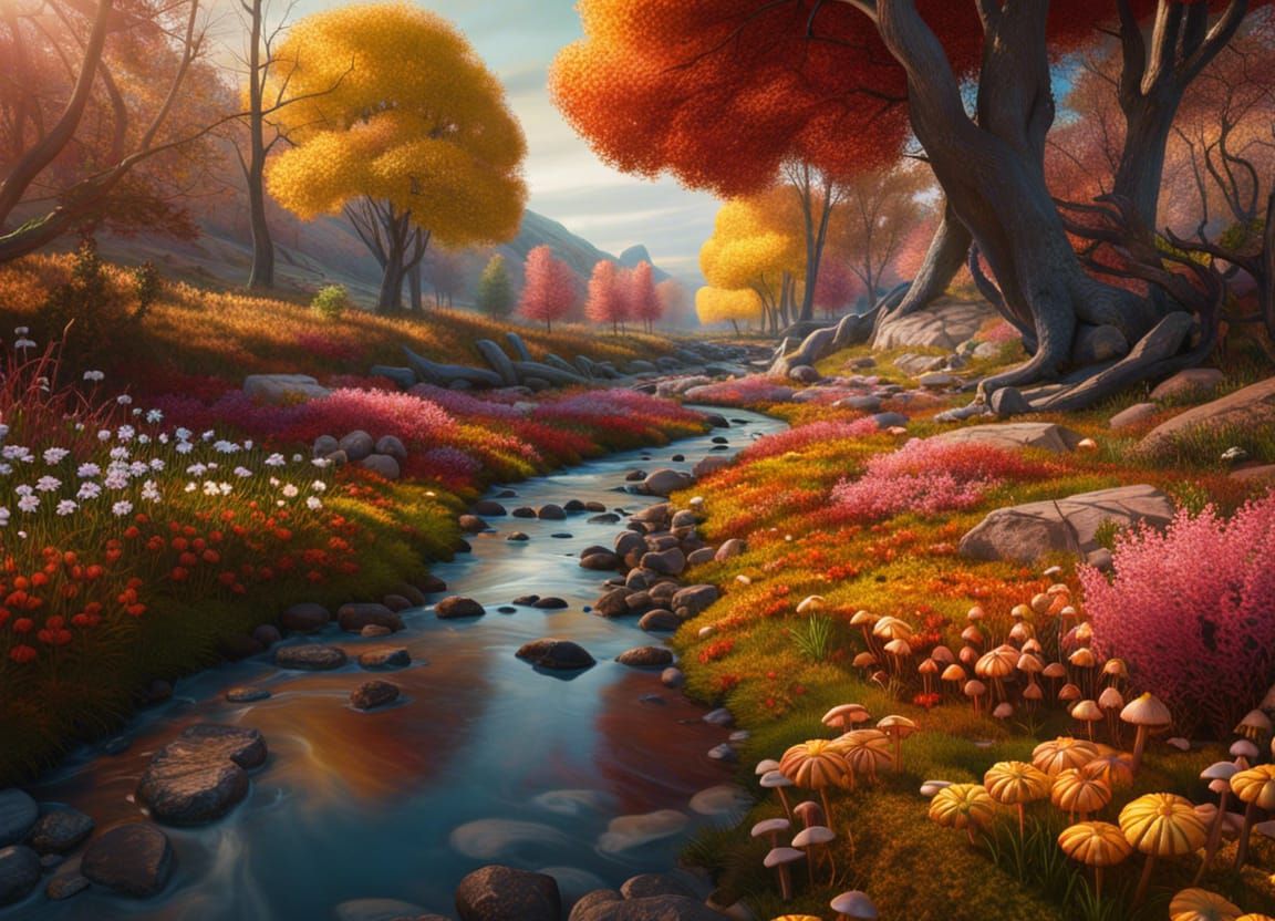 The Stream of Spring and Fall