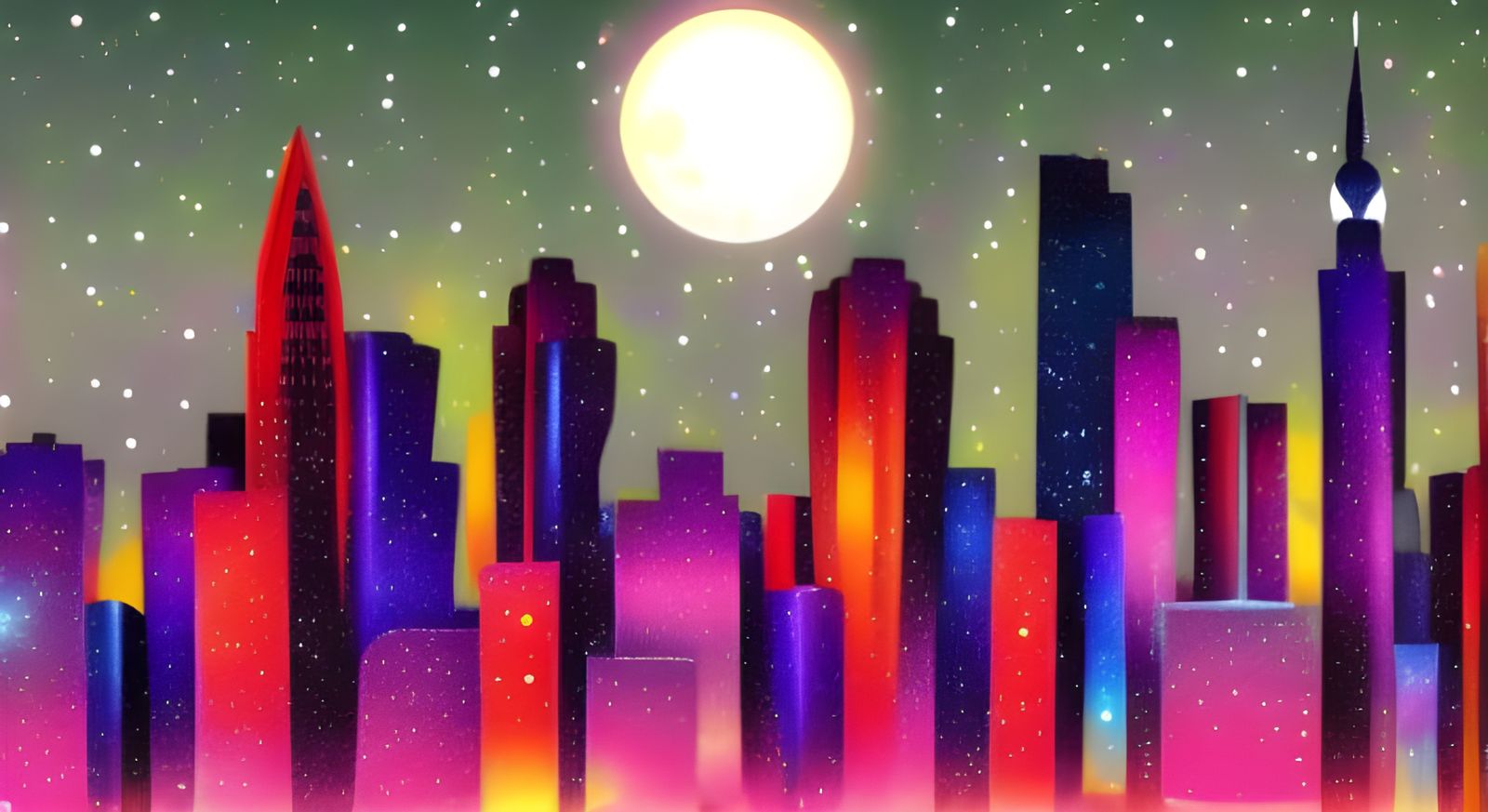 Good Night NC #212: Night Time Skyline #61