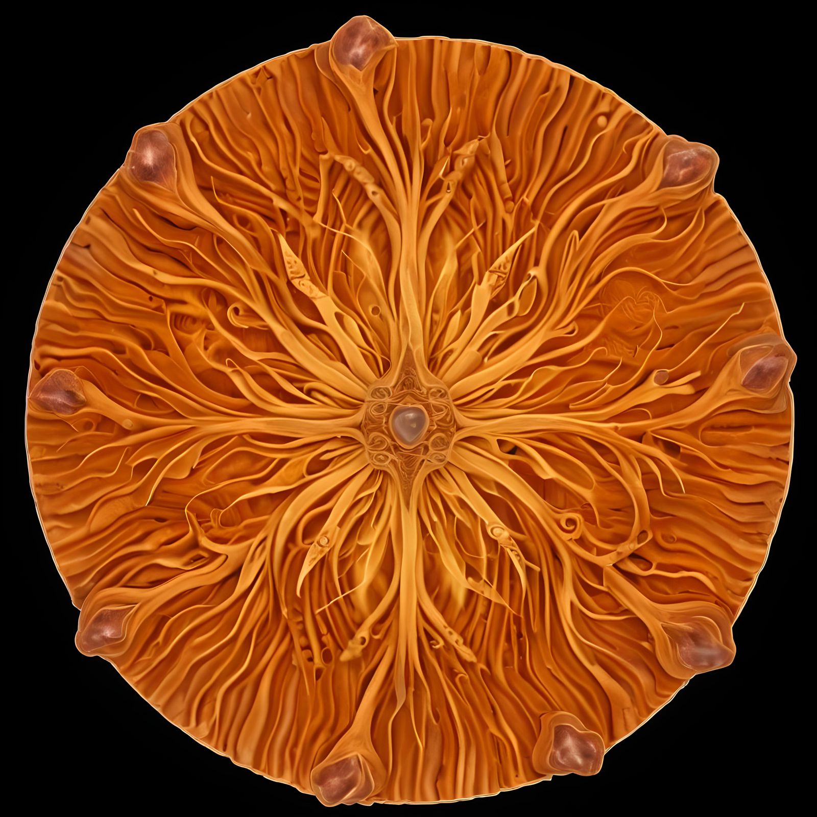 Wooden Dragon: Australian Landscape with Fractal Elements