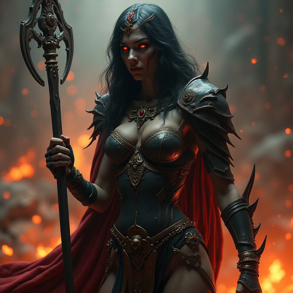 Fearsome Goddess of Wrath and Destruction